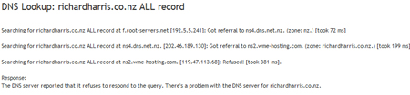 DNS Error